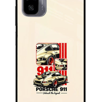 Classic Porsche 911 Redmi Note 11 SE Glass Case
