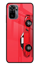 Red Velocity Redmi Note 11 SE Glass Case