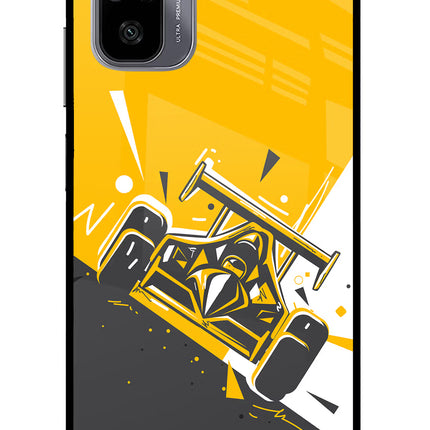 Track King Redmi Note 11 SE Glass Case