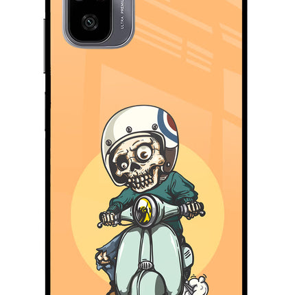 Undead Biker Redmi Note 11 SE Glass Case