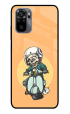 Undead Biker Redmi Note 11 SE Glass Case