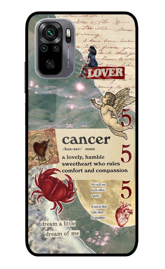 Cancer Zodiac Redmi Note 11 SE Glass Case