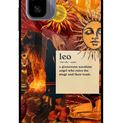Leo Zodiac Redmi Note 11 SE Glass Case