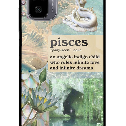 Pisces Zodiac Redmi Note 11 SE Glass Case