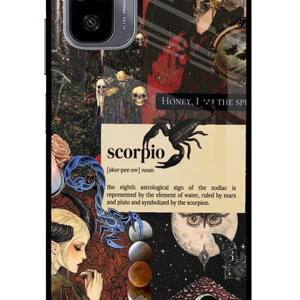 Scorpio Zodiac Redmi Note 11 SE Glass Case