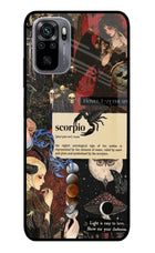 Scorpio Zodiac Redmi Note 11 SE Glass Case