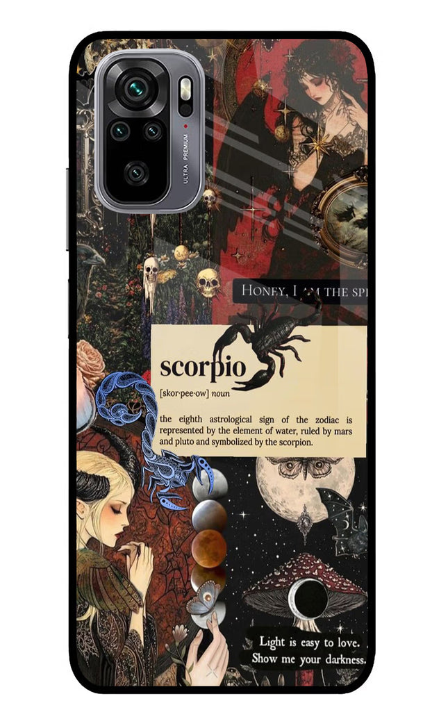 Scorpio Zodiac Redmi Note 11 SE Glass Case