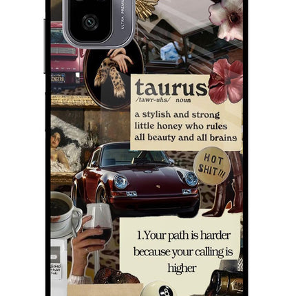 Taurus Zodiac Redmi Note 11 SE Glass Case