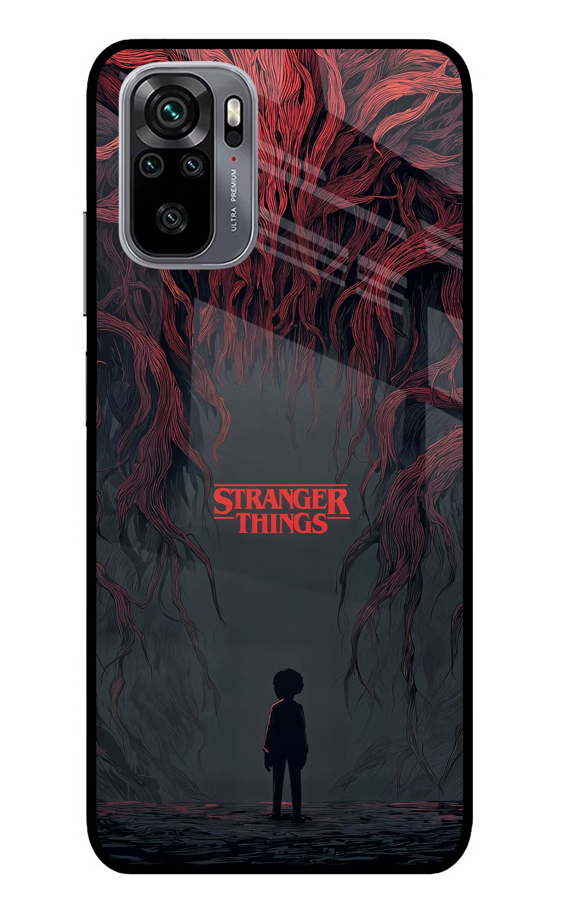 Ordinary Things Dark Side Redmi Note 11 SE Glass Case Back Cover by Casekaro