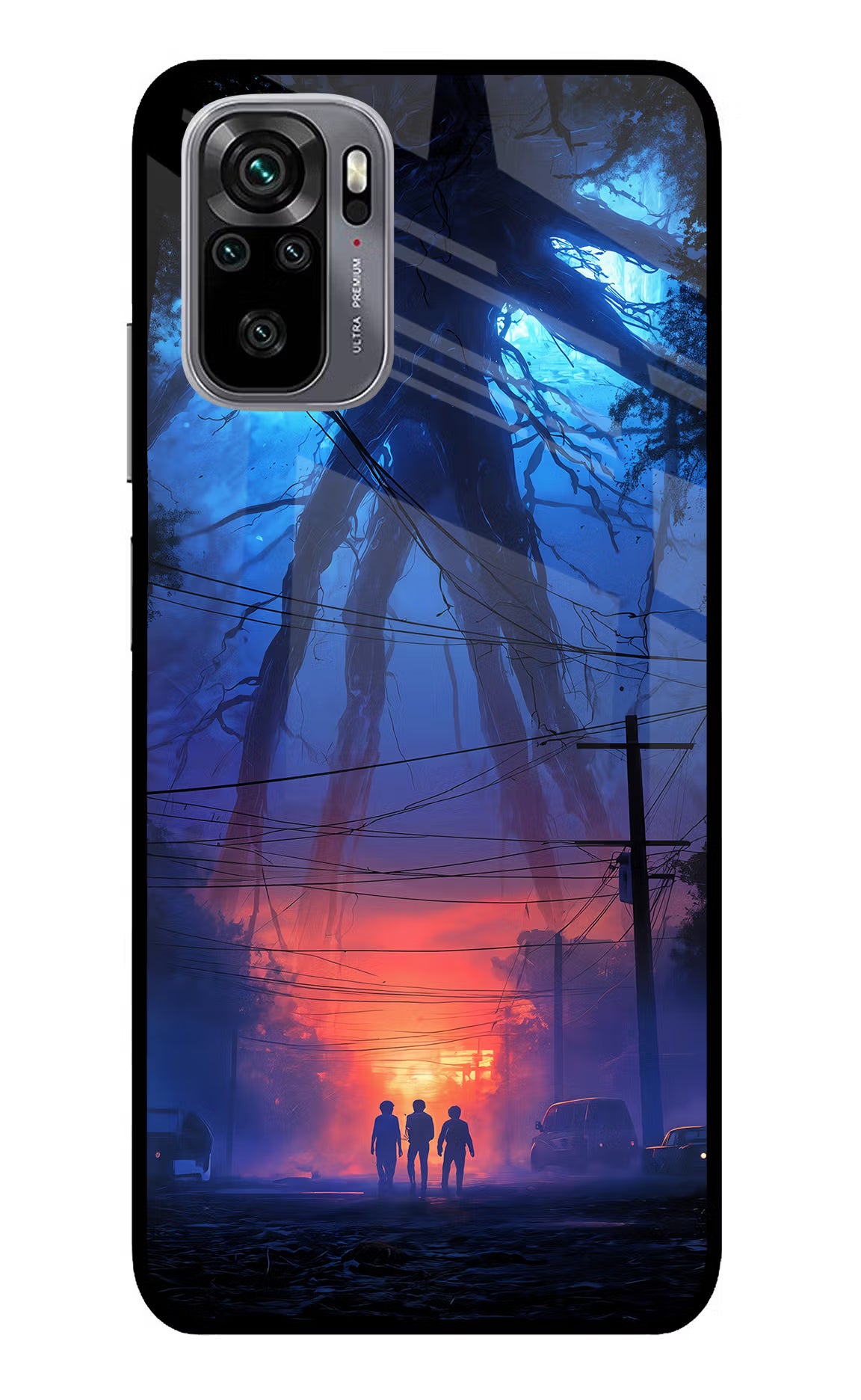 Ordinary Things Shadow Redmi Note 11 SE Glass Case Back Cover by Casekaro
