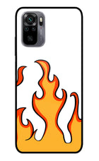 Fired Up – White Redmi Note 11 SE Glass Case