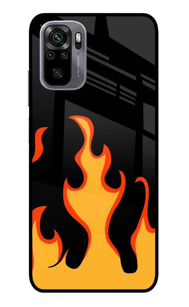 Fired Up – Black Redmi Note 11 SE Glass Case