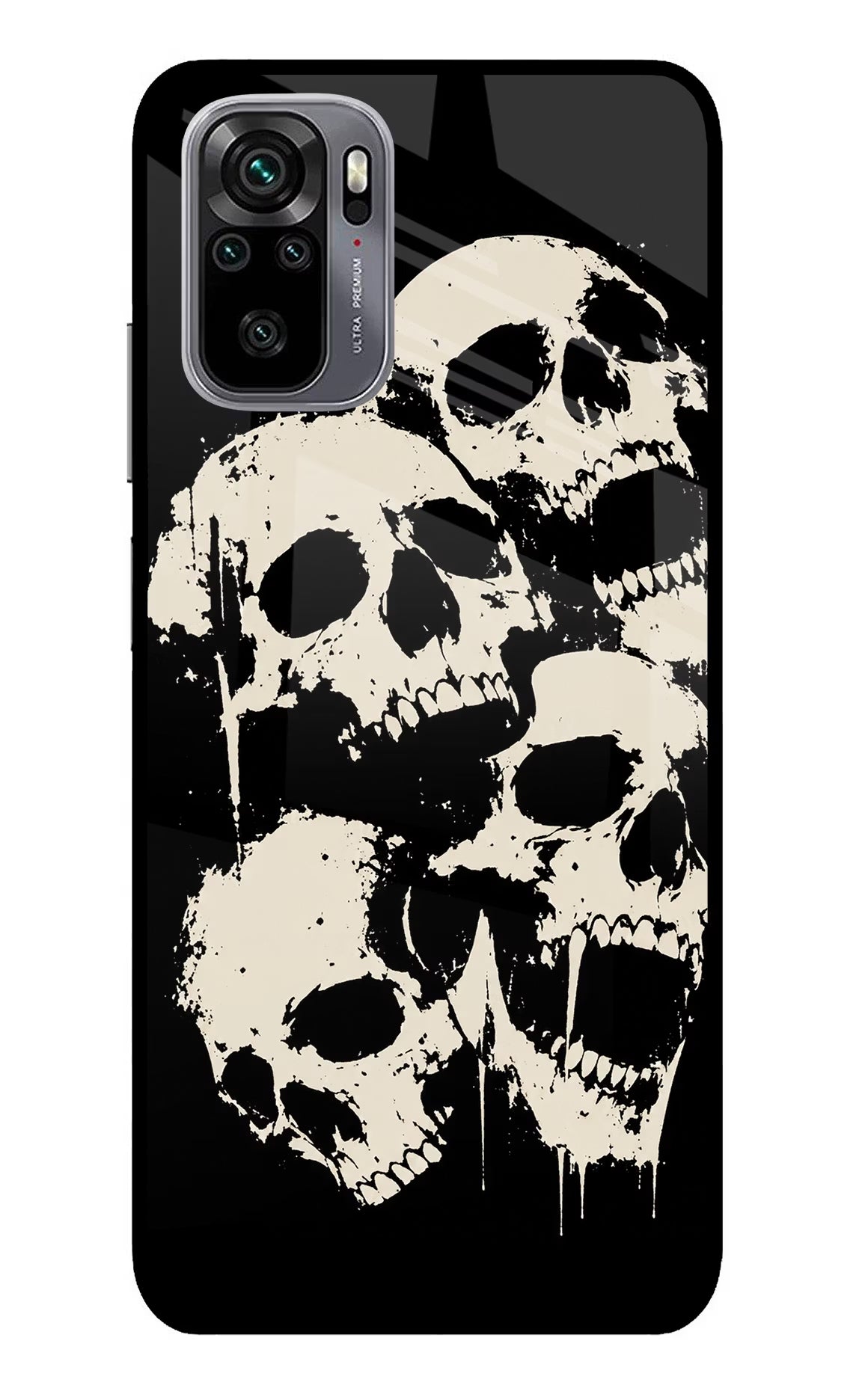 Dead Stack Redmi Note 11 SE Glass Case Back Cover by Casekaro