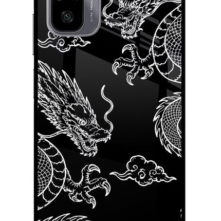Twin Dragons Redmi Note 11 SE Glass Case