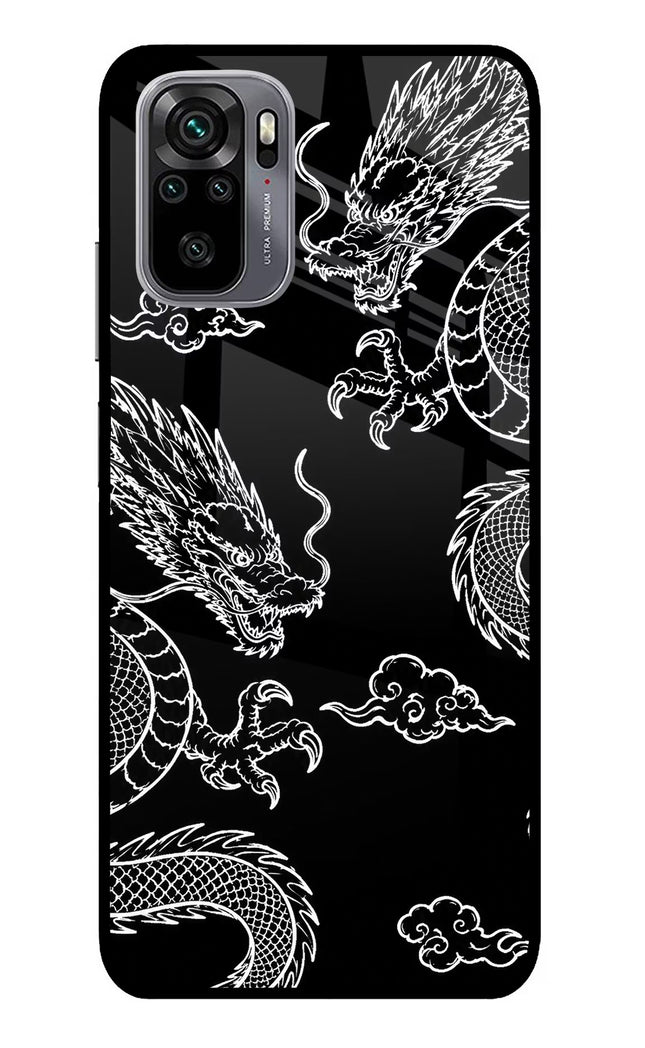 Twin Dragons Redmi Note 11 SE Glass Case