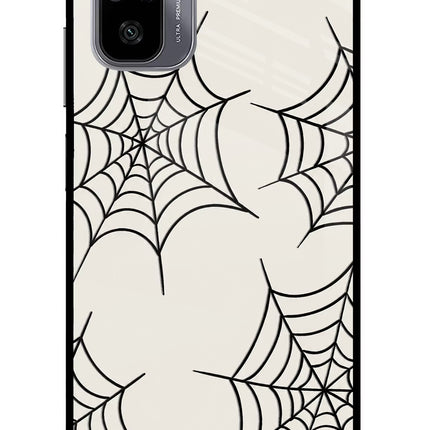 Spider Web Redmi Note 11 SE Glass Case