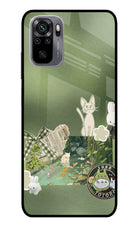 Aesthetic anime Redmi Note 11 SE Glass Case