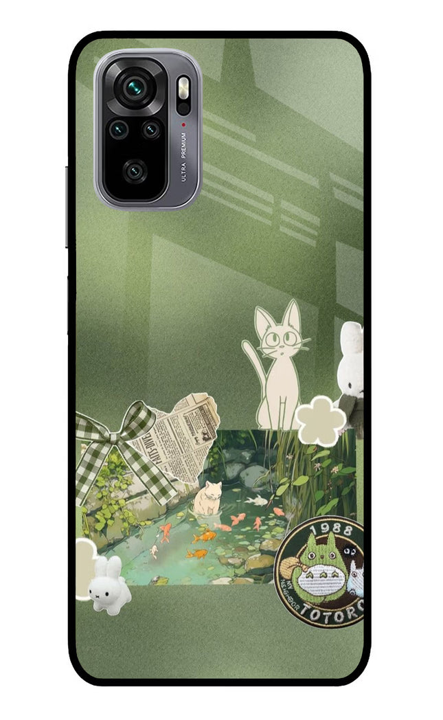 Aesthetic anime Redmi Note 11 SE Glass Case
