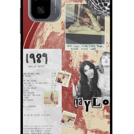 Taylor Swift Redmi Note 11 SE Glass Case