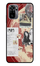 Taylor Swift Redmi Note 11 SE Glass Case