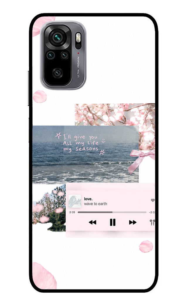 Wave to earth Redmi Note 11 SE Glass Case