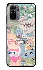 Studio Ghibli Redmi Note 11 SE Glass Case