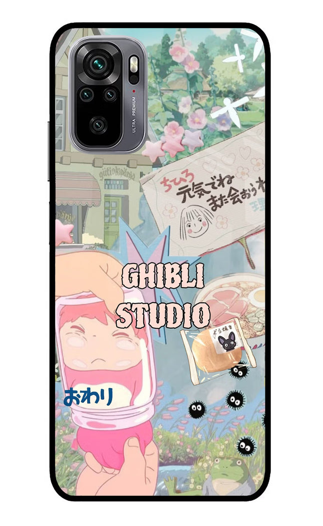Studio Ghibli Redmi Note 11 SE Glass Case