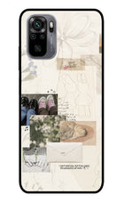 Soft Aesthetic Redmi Note 11 SE Glass Case