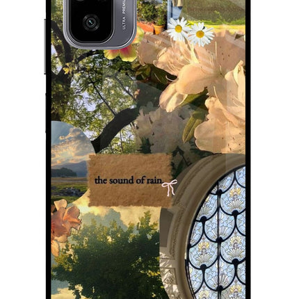 Rain Redmi Note 11 SE Glass Case