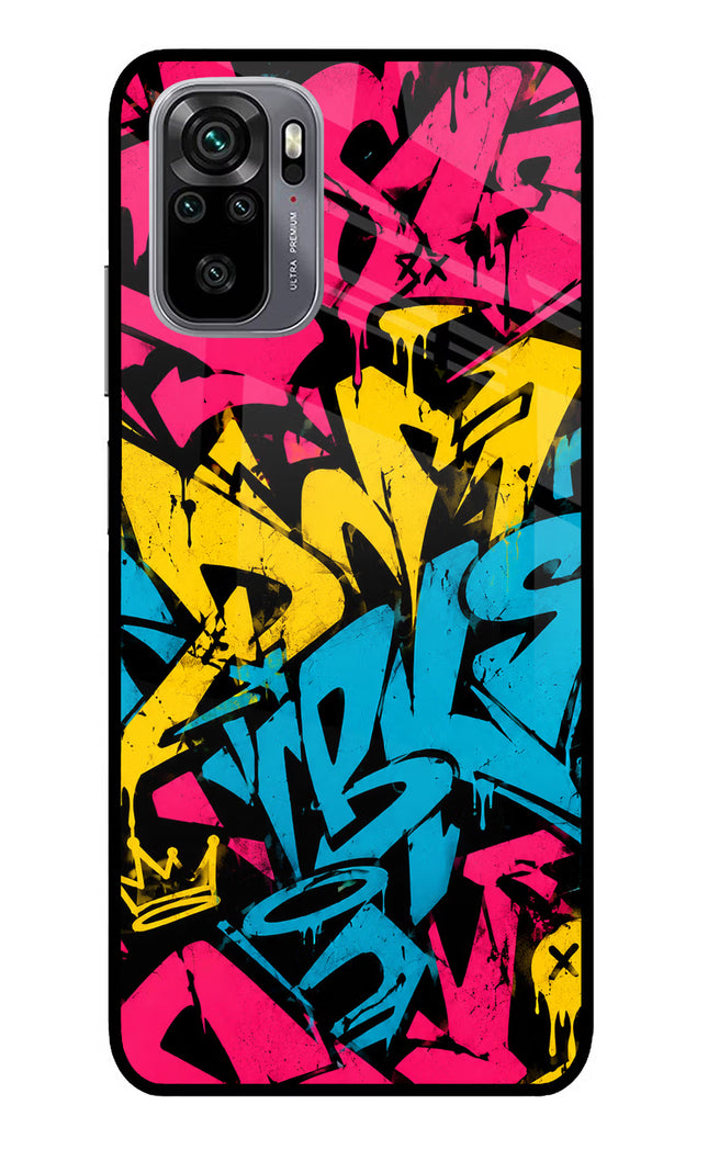 Graffiti Vibe Redmi Note 11 SE Glass Case