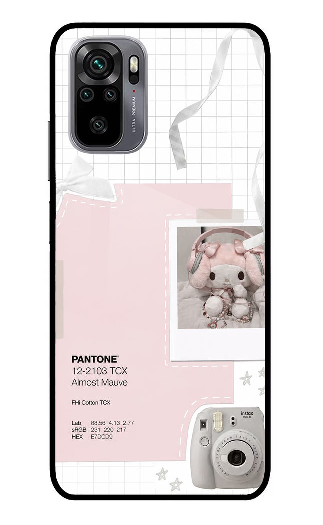 Pantone Asthetic Redmi Note 11 SE Glass Case