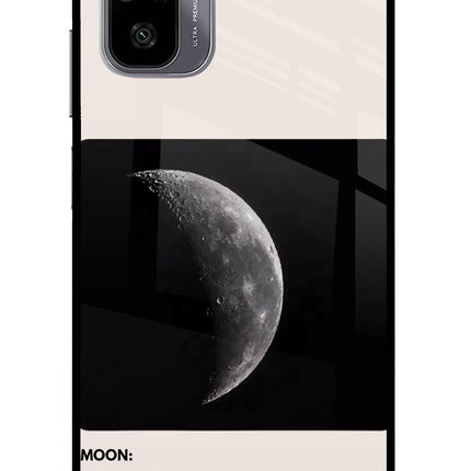 Moon Phase Redmi Note 11 SE Glass Case