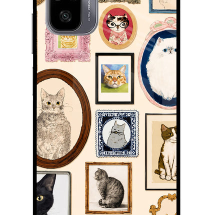 Mirror Cats Redmi Note 11 SE Glass Case