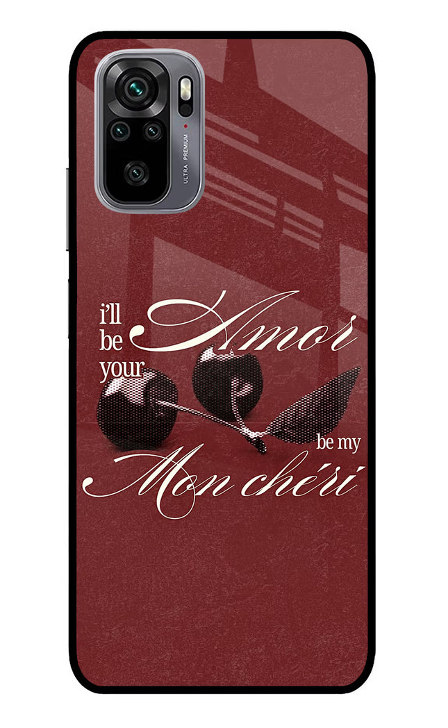 Velvet Cherry Redmi Note 11 SE Glass Case