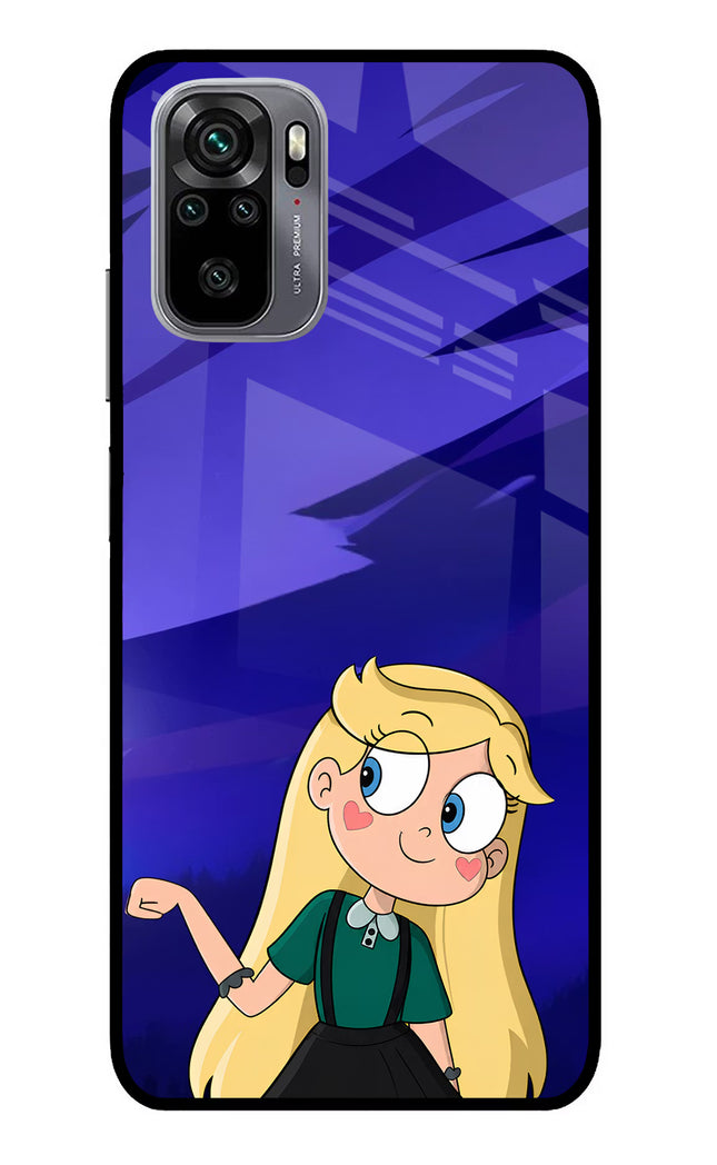 Star Glow Redmi Note 11 SE Glass Case