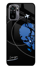 Love Orbit Redmi Note 11 SE Glass Case