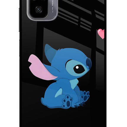 Stitch Crush Redmi Note 11 SE Glass Case