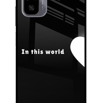 This World Redmi Note 11 SE Glass Case