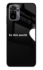 This World Redmi Note 11 SE Glass Case