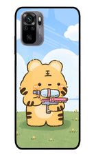 Tiger Treat Redmi Note 11 SE Glass Case