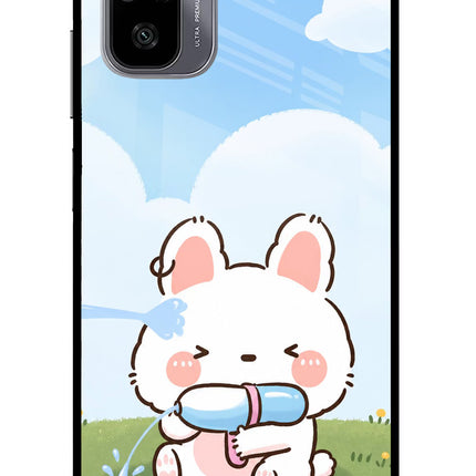 Bunny Treat Redmi Note 11 SE Glass Case