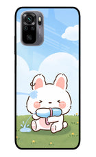 Bunny Treat Redmi Note 11 SE Glass Case