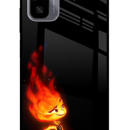 Ember Flame Redmi Note 11 SE Glass Case