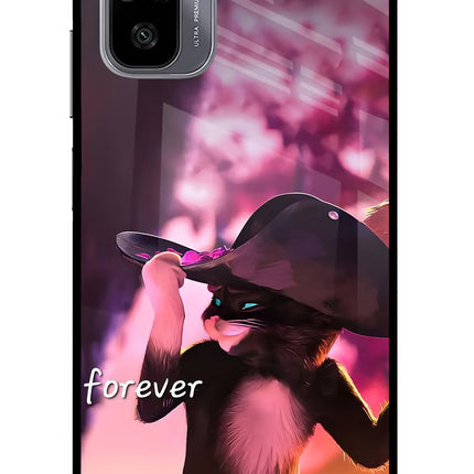 Forever Cat Redmi Note 11 SE Glass Case