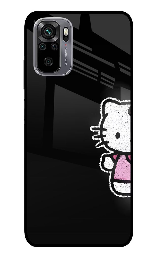 Kitty Charm Redmi Note 11 SE Glass Case