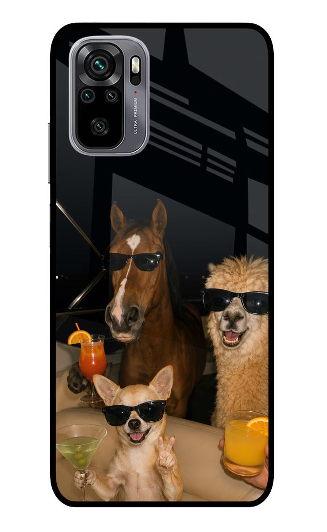 Party Squad Redmi Note 11 SE Glass Case