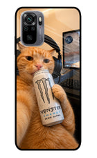 Gamer Cat Energy Redmi Note 11 SE Glass Case