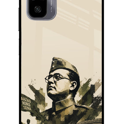 Netaji Rising Redmi Note 11 SE Glass Case
