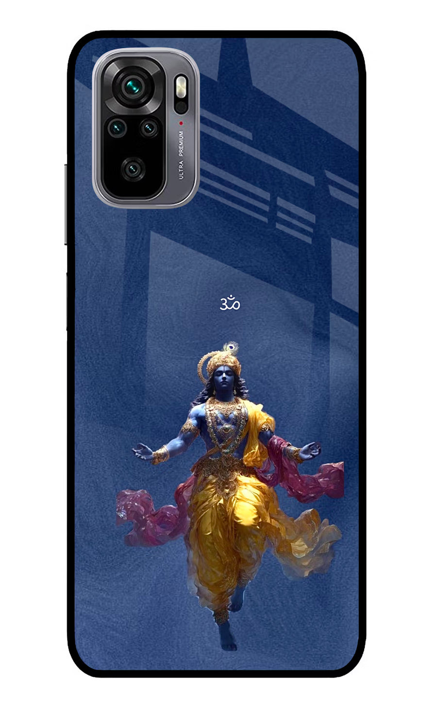 Cosmic Krishna Redmi Note 11 SE Back Cover, Glass case