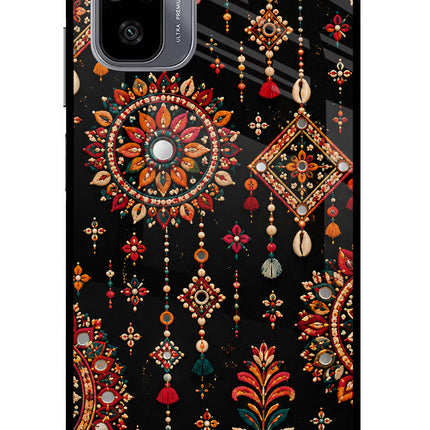 Boho Noir Redmi Note 11 SE Glass Case